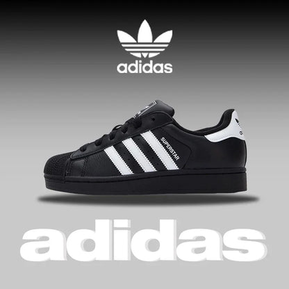 Scarpe Casual Adidas Superstar 2 Classic Shell Head per Uomo e Donna, Design Tricolore, Scarpe da Skate, Numero Modello: JI0079