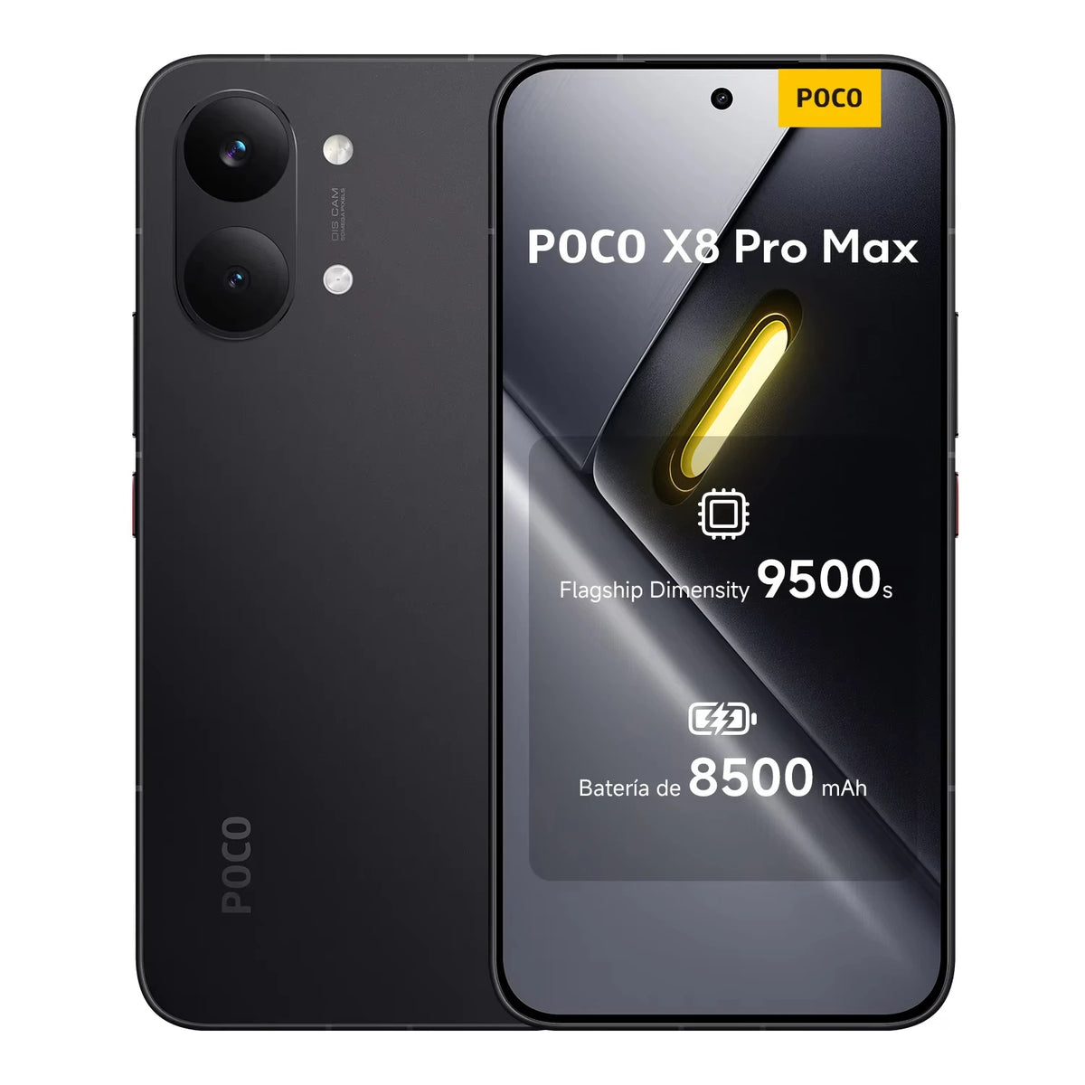 POCO X8 Pro Max 5G Versione Globale, Telefono NFC, Display AMOLED da 6,83" 1.5K 120Hz, Batteria a Lunga Durata da 8500mAh, MediaTek Dimensity 9500s