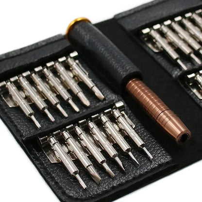 Set di cacciaviti di precisione, Kit di attrezzi per Laptop, Kit di riparazione di cacciaviti per Computer professionale 152/25 in 1 cacciavite Torx T5 T6