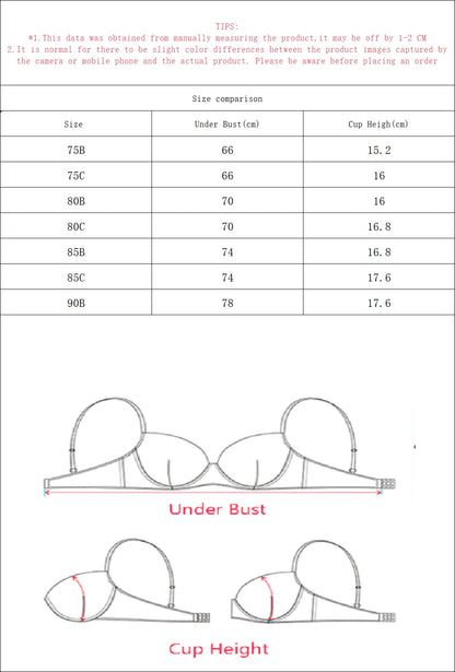 1 pezzo di lingerie nera di alta qualità, reggiseno sexy con coppe 3/4, biancheria intima da donna per tutto l'anno, biancheria intima quotidiana U044