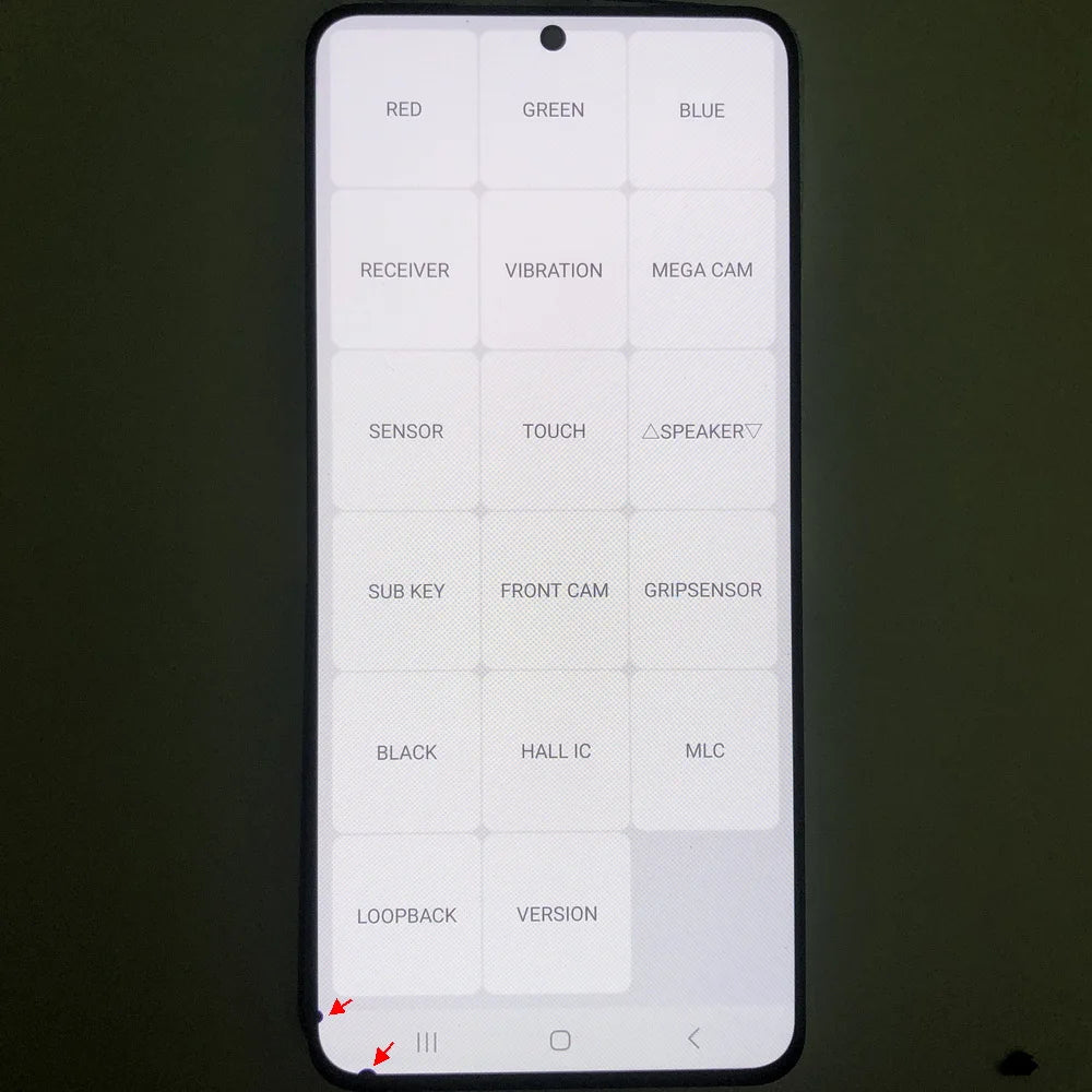 Display LCD Super AMOLED per Samsung S21 5G G990F G991F G991U G991B/DS, Schermo Touch Digitizer 6.2'' con Difetti, Ricambio Schermo