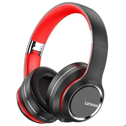 Lenovo HD200 Auricolari Bluetooth Over-ear Cuffie wireless pieghevoli per computer Cancellazione del rumore Cuffie da gioco stereo HIFI