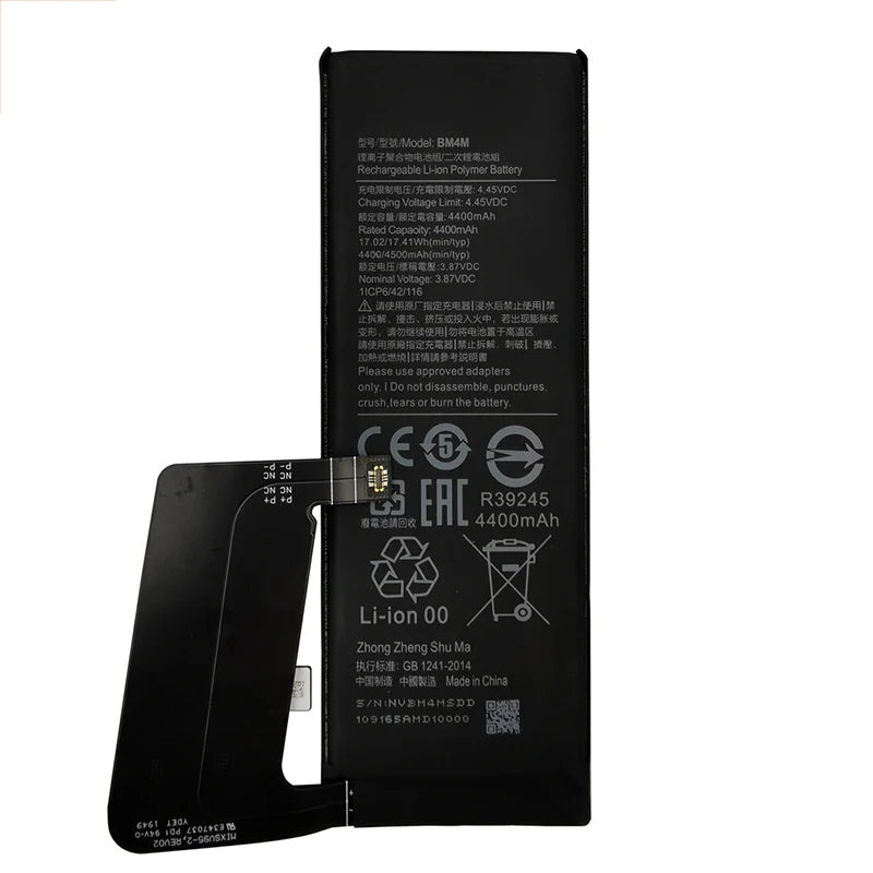 Batteria BM58 originale al 100% per Xiaomi Mi 8 9 10 11 11i 11T Ultra SE Lite Mi A3 CC9 CC9e Poco F3 Redmi K40 Pro Mix 4 batterie 5G
