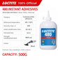 100% originale Loctite 480 adesivo istantaneo forte super colla superficiale insensibile colla cianoacrilato a bassa viscosità