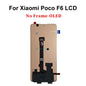 Display OLED da 6,67" per Xiaomi Poco F6 LCD 24069PC21G, schermo touch e digitalizzatore per Poco F6 Pro LCD 23113RKC6G, ricambi di ricambio