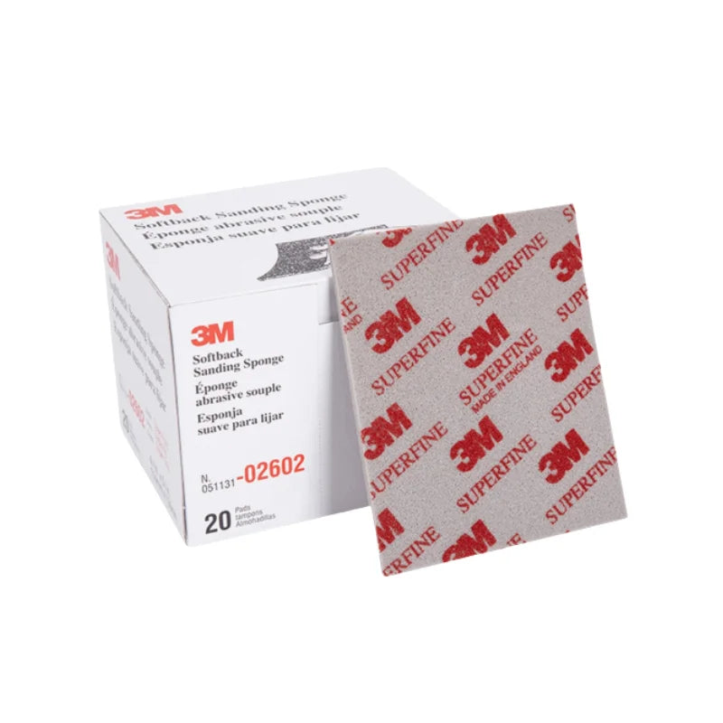 Spugna Abrasiva a Taglio Rapido 3M 02600 02601 02602 02604 02606 per Levigatura Vernice Auto 4,5 X 5,5 Pollici