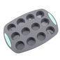 Stampo per muffin in silicone per pane, resistente al calore, teglia da forno, antiaderente, set di teglie per torte, stampo per torta 3D, strumento per pasticceria