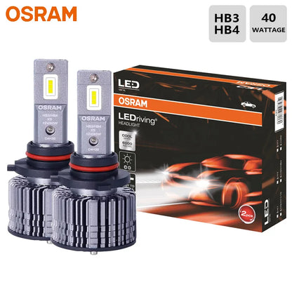 OSRAM H4 H7 H11 LED XLZ-40W Faro per auto H8 H16 HB3 HB4 9005 9006 9012 LEDriving Super Bright 6000K LED bianco Auto Upgarde Lampade