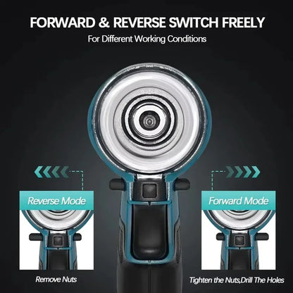 Makita DTD173 Avvitatore a impulsi senza fili 1800RPM 180N.m Motore brushless Trapano elettrico per legno/bulloni/modalità T per batteria Makita