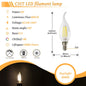 10 Lampadine LED E27 E14 B22 Stile Industriale Vintage, Retro Edison 8W 4W 6W 220V per Lampade a Filamento Incandescenti Edison