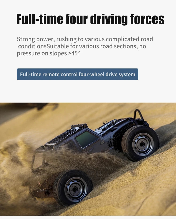 ZWN 1:16 70KM/H o 50KM/H Auto RC 4WD con LED, Auto Telecomandate ad Alta Velocità, Monster Truck da Drift per Bambini Vs Wltoys 144001 Giocattoli