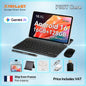 Custodia per Teclast P30T, tablet Android 16, 10,1", 16 GB (3 GB + 13 GB) di RAM, 128 GB di ROM, processore a 8 core, tastiera, custodia, mouse, penna, cuffie, supporto.