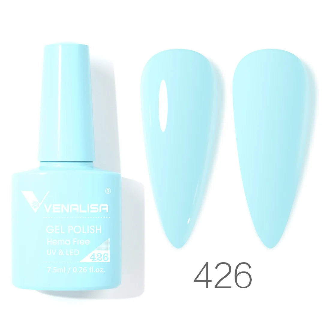 VENALISA Smalto gel per unghie da 7,5 ml Sparkle Glitter Diamante Brillante Colori estivi Semi permanente Soak off Vernice gel per unghie UV LED