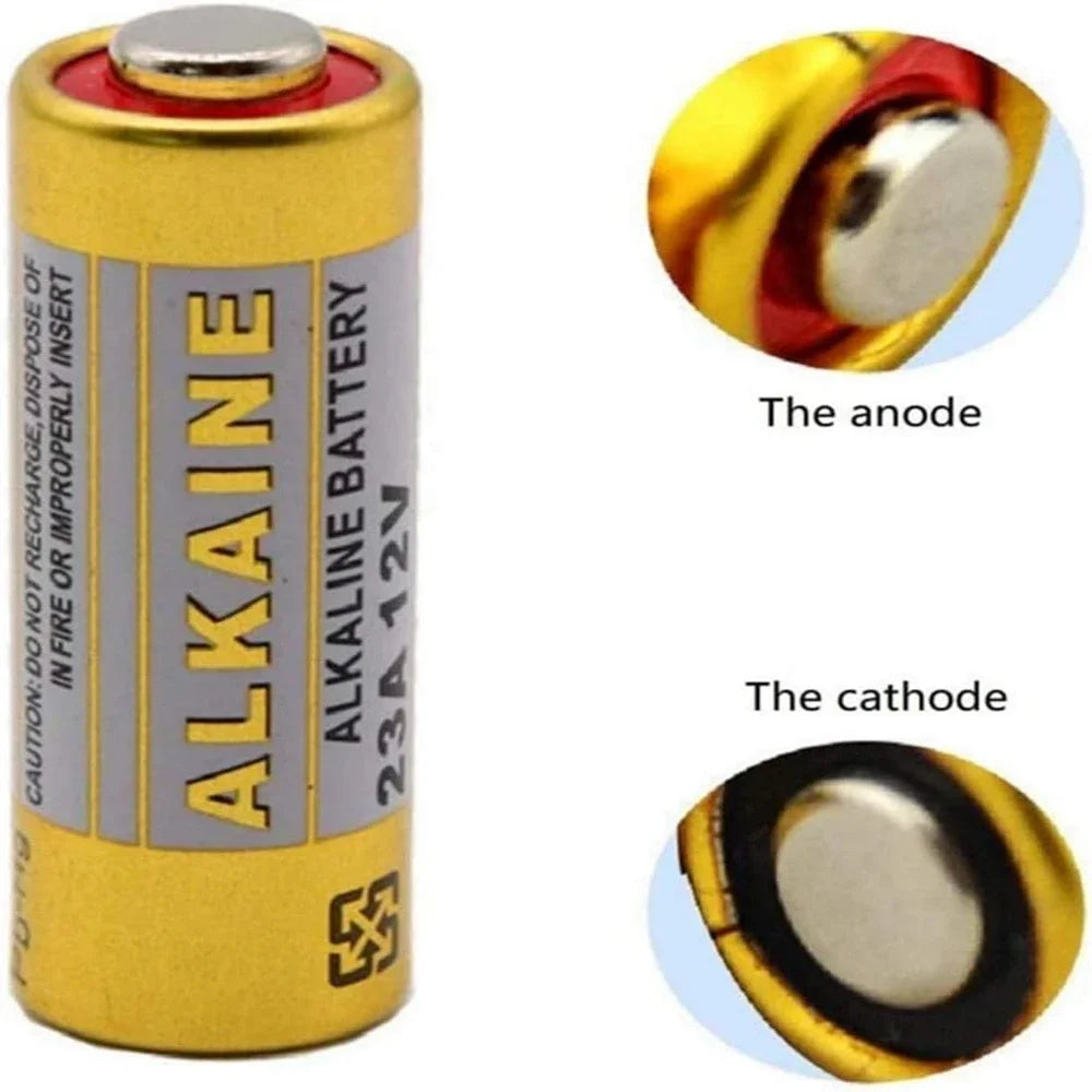 5-100PCS A23 23A 12V Batteria Alcalina 23GA A23S E23A EL12 MN21 V23GA GP23A MS21 LRV08 Per Campanello di Controllo Remoto Giocattolo Elettrico