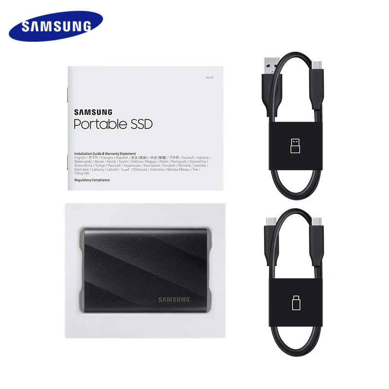 SAMSUNG PSSD T9 USB 3.2 Gen2x2 20Gbps disco rigido portatile 1TB 2TB Type-C disco rigido esterno per iPhone 15 SSD unità a stato solido