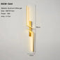 Lampade da parete a LED nordiche per corridoio corridoio 60cm/80cm/100cm Luci da parete a LED interne Sconce da parete Illuminazione per cucina Sala da pranzo