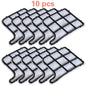 Set Multipli di Filtri HEPA, Filtro di Protezione Motore, Deodorante, Sacchetti per la Polvere per Aspirapolvere Folletto Vorwerk Kobold VK135 VK136 VK369