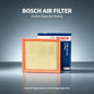 Filtro dell’aria per motore Bosch AF3392, per Toyota RAV4 XA50, Camry XV70, Highlander/Kluger, Avalon XX50, per Lexus ES350 [codice originale: 17801F0060].