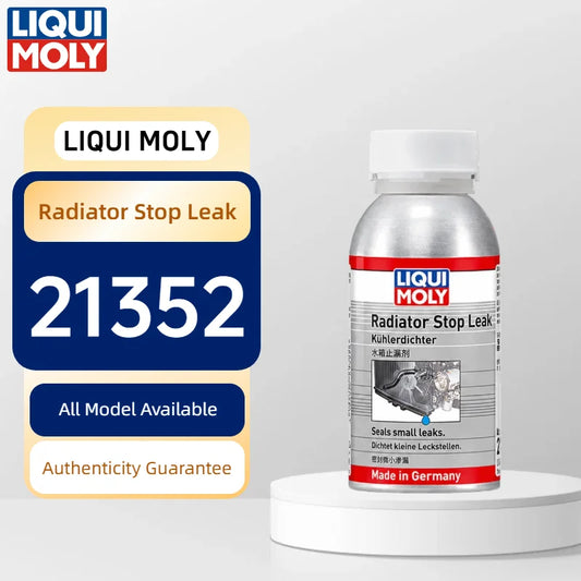 LIQUI MOLY Radiator Stop Leak 21352 150ml Sigillante per Sistema di Raffreddamento per Auto e Moto, Riparazione di Piccole Perdite nel Motore Raffreddato ad Acqua