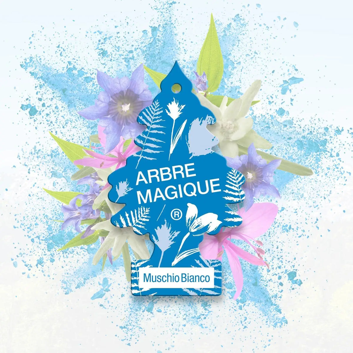 Arbre Magique Profumatore Auto, Fragranza assortiti, Profumazione Moderna, Durata Fino a 7 Settimane, Made in Italy, Confezione da 6 unità