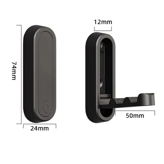 Ganci da parete pieghevoli Gancio appendiabiti per asciugamani Gancio in acciaio inossidabile per la casa e la decorazione Cucina Bagno Porta asciugamani opaco Organizzatore di stoccaggio