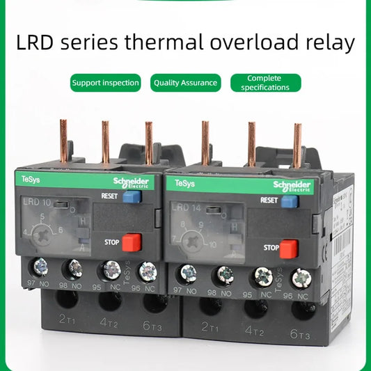Relè Schneider Electric LRD01/3/5/6/7/8/10/12/14/16/21/22/32C, Relè di Sovraccarico Termico LAD7B106C