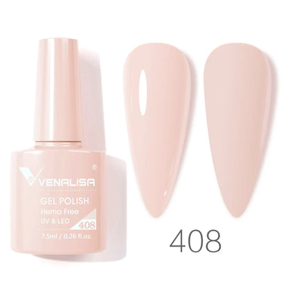 VENALISA Smalto gel per unghie da 7,5 ml Sparkle Glitter Diamante Brillante Colori estivi Semi permanente Soak off Vernice gel per unghie UV LED