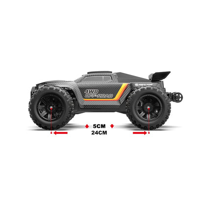 Local+ HYPER GO MJX 12212 1:12 18208 1:18 Monster Truck RC Elettrico a Quattro Ruote Motrici 3S ad Alta Velocità con Motore Brushless, Auto RC Fuoristrada 4x4 con Spedizione Locale in 24h dall'UE