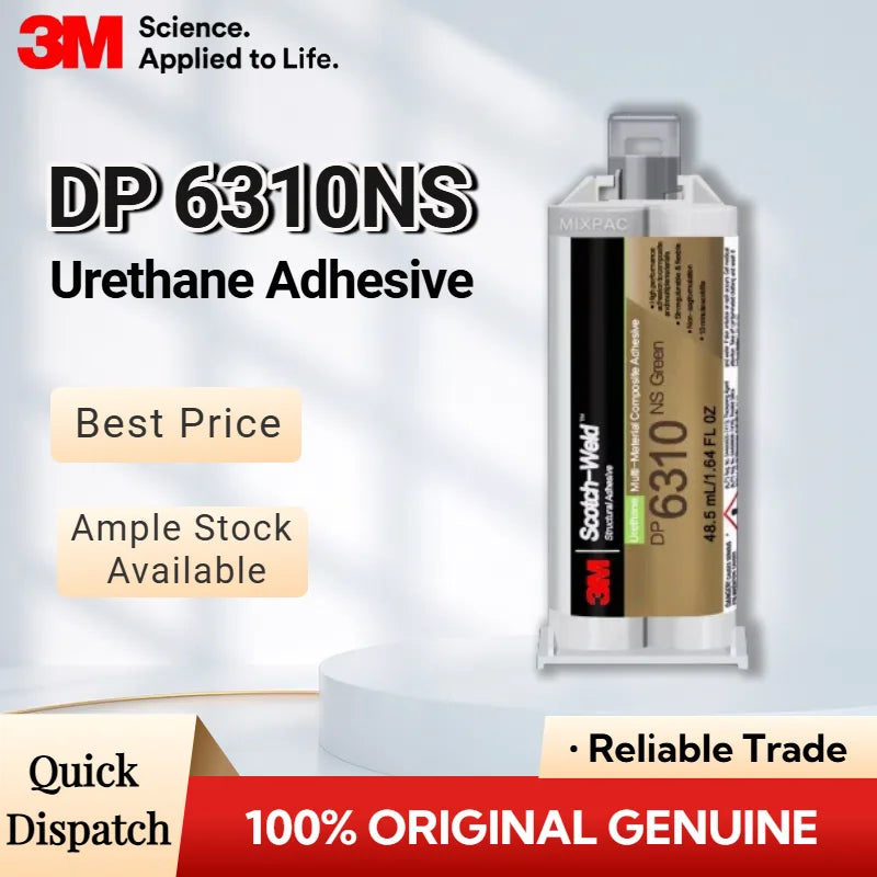 Originale 3M DP6310NS Scotch Weld Adesivo in uretano 50ML Verde Multi-Materiale Composito Adesivo strutturale Colla ad alta resistenza
