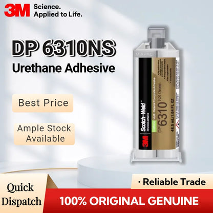 Originale 3M DP6310NS Scotch Weld Adesivo in uretano 50ML Verde Multi-Materiale Composito Adesivo strutturale Colla ad alta resistenza