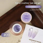 Gel Polish Cushion Effetto Ombre 5ml Nero Bianco Pesca, Gel per Nail Art French, Gel Sfumato UV/LED per Unghie