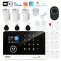 Kit Sistema di Allarme Domestico Intelligente Tugard con WiFi GSM, Sirena Wireless 120dB, Sensore di Movimento, Controllo Remoto tramite App Tuya