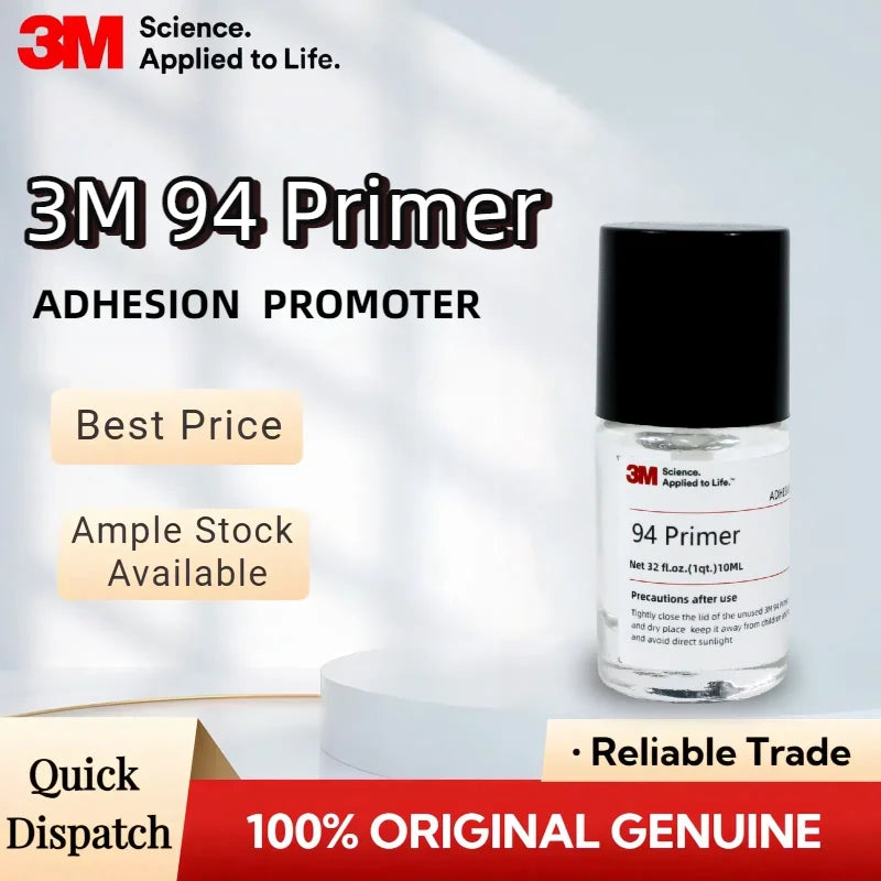 10ML 3M 94 Primer Promotore di adesione Primer Agente per il trattamento della superficie metallica Promotore di adesione del nastro senza alogeni Alta adesione
