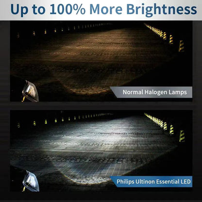 Philips LED H1 H3 H4 H7 H11 Ultinon Pro3101 12V/24V 6000K Bianco brillante HB3 9005 HB4 9006 HIR2 9012 Auto Faro Lampade a LED