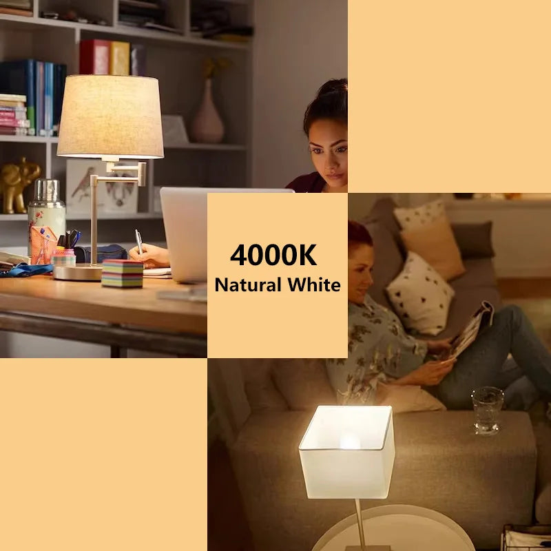 Lampadina LED Philips CorePro E14 B35 5W (=40W) Satinata 4000K Luce Bianca Naturale Comfort AC 220V-240V Lampada LED Originale per Interni