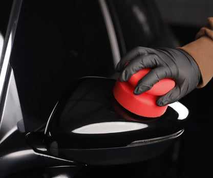 SPTA 1pc Applicatore di cera a mano Composto in spugna Car Beauty Auto Paint Care Tampone in schiuma per lucidatura