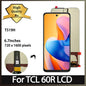 6.7 ''IPS LCD Per TCL 60R 5G LCD T519H Display Touch Screen Digitizer Assembly Per TCL 60 R 5G Parti di Ricambio Dello Schermo