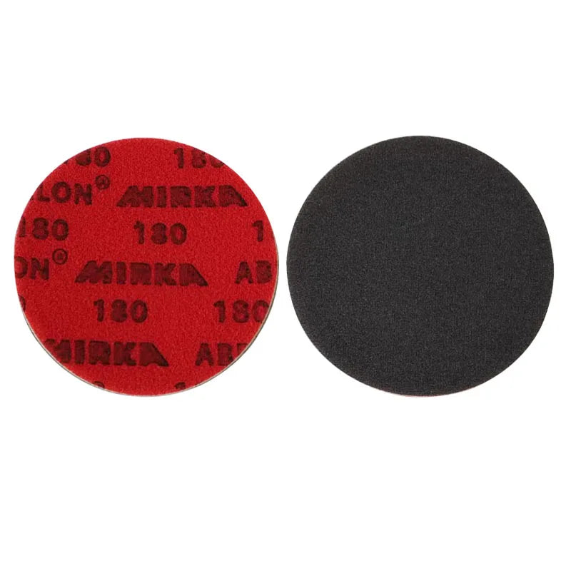 5 pollici 125mm Mirka Abralon 180-4000 Grit Spugna Sangding Disco Schiuma Gancio Anello Carta Vetrata Flessibile Polacco Aereo Per Auto Vernice di Vetro