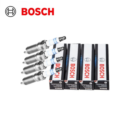 4 candele Bosch Single Platinum HR8NPP302 per Mazda3/5/6/8 CX-7, Ford Focus Mk2 Hatchback Estate Mondeo, Mk4 Saloon
