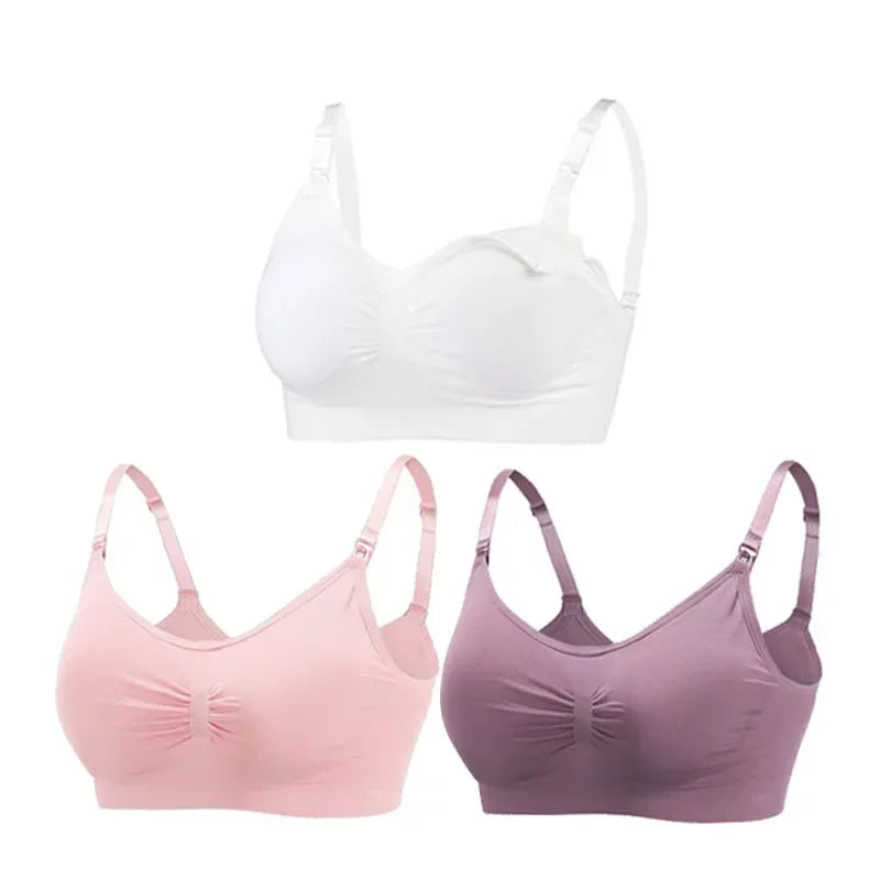 3 Pz/lotto Maternità Reggiseni Allattamento Cotone Allattamento Al Seno Donne Incinte Gravidanza Biancheria Intima Allattamento Al Seno Reggiseno Abbigliamento Lactancia