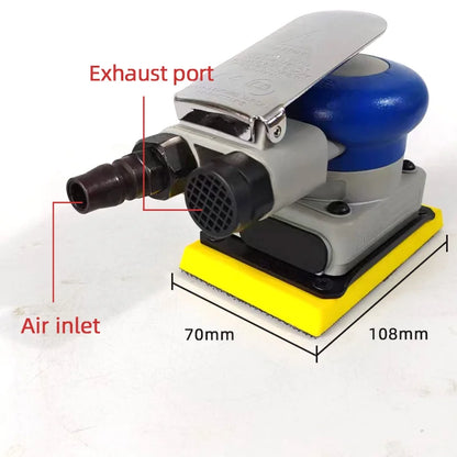KOVAX Macchina per carta vetrata pneumatica giapponese originale rettangolare 70MM 100MM Carta vetrata per lucidatura con finitura per auto per lavori di bellezza