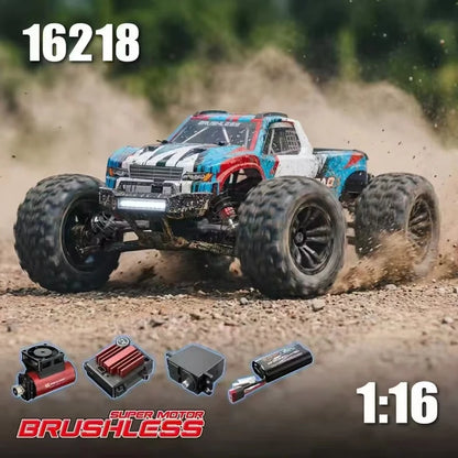 Nuova Auto RC Hyper Go MJX 1/16 16212 16213 16218, Monster Truck Brushless da Arrampicata e Corsa 4WD Fuoristrada ad Alta Velocità con Telecomando