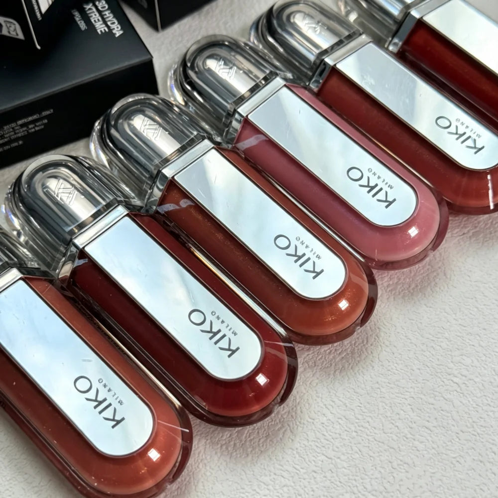 KIKO Milano 3D Hydra Lipgloss, lucidalabbra idratante, volumizzante e ad alta brillantezza, formula a lunga tenuta, non appiccicosa, per un trucco labbra confortevole.
