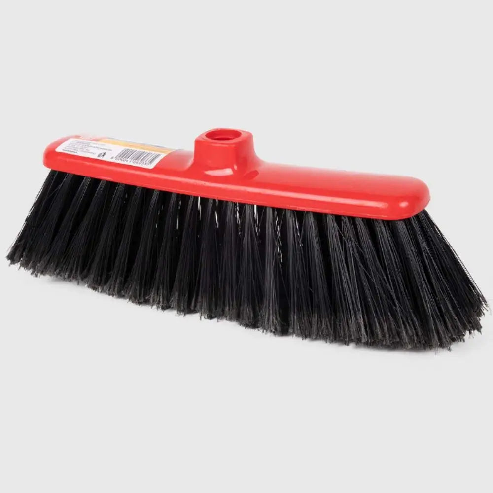 Set 2 Scope per Interni Testa Rossa per Tutti i Pavimenti di Casa, con Setole Piumate, Leggera e Sottile, Efficace per Fessure