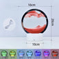 Clessidra creativa sabbie mobili luminose pittura ornamento arte soggiorno ufficio mobile TV luce decorazione di lusso regalo di compleanno