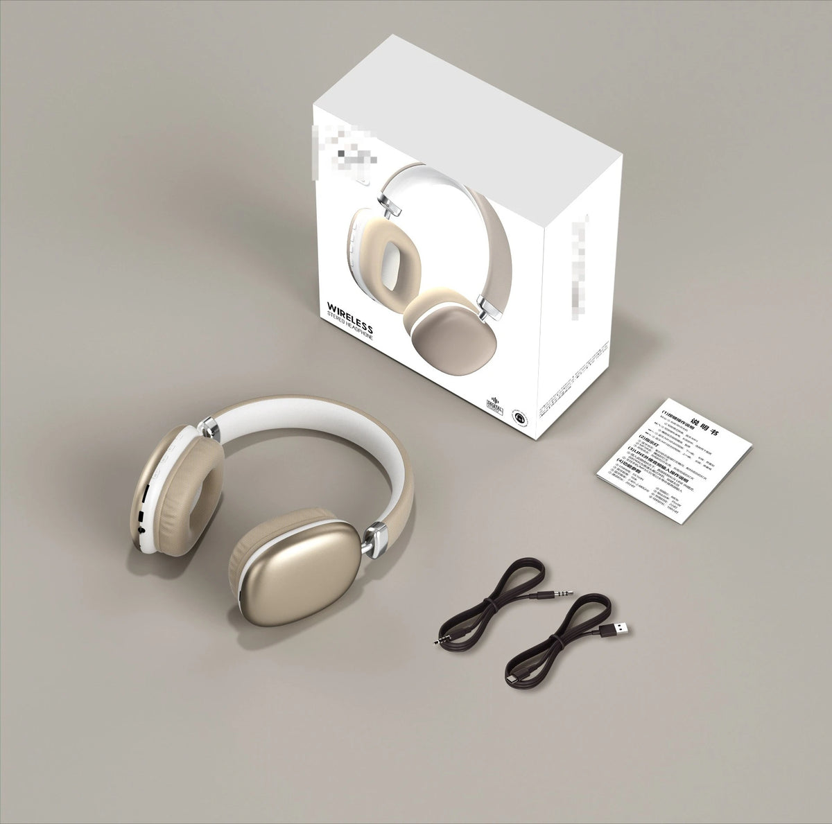 Nuove cuffie wireless Bluetooth con suono surround, ideali per il gaming, pieghevoli e portatili, con tecnologia stereo, perfette per trasmissioni in diretta, viaggi e per ascoltare musica in ambienti chiusi.