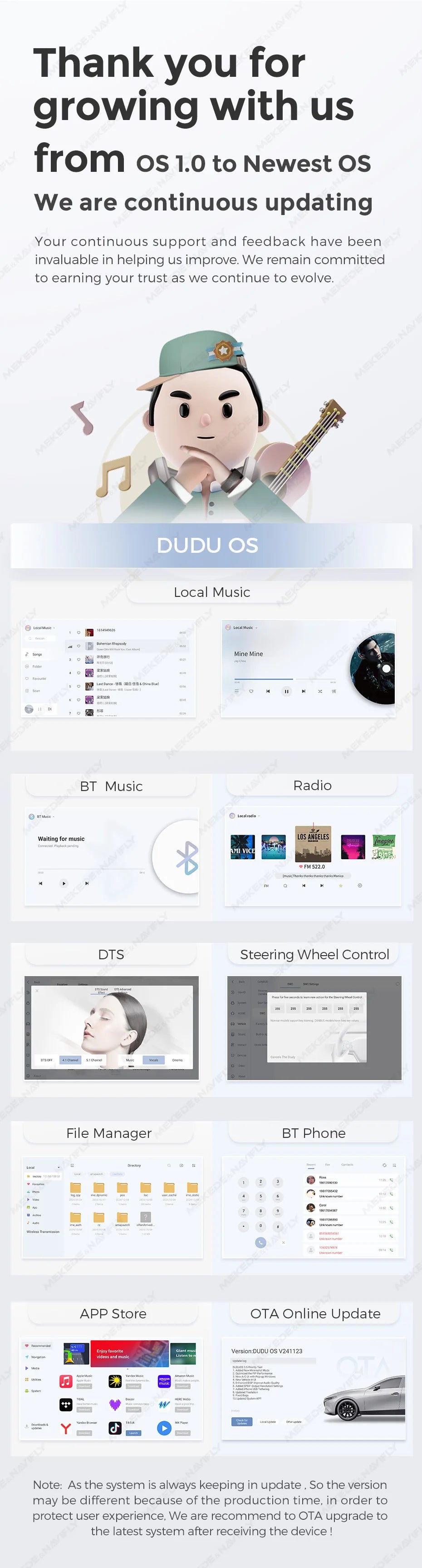 DUDUAUTO 512GB Wireless CarPlay Android Auto Per Peugeot 408 Per Peugeot 308 308SW Autoradio Lettore Multimediale DSP WIFI GPS AMP
