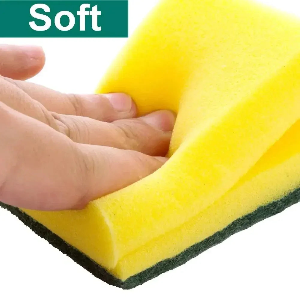 50/2 pz Cucina Lavapiatti Spugna Morbida Assorbente Pulito Strofinare Pentola Ruggine Spugnetta Rimozione Kit Spazzola Per La Pulizia Della Casa spugna