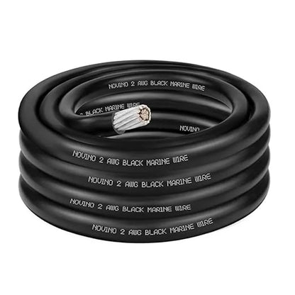 Cavo di alimentazione CA ad alta tensione 2 4 6 8 10 12 14 16 18 AWG Cavo elettrico in silicone Cavo in rame resistente al calore per inverter batteria