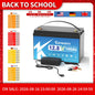 KEPWORTH 12V 100Ah LiFePO4 Batterie Celle di grado A ricaricabili per batterie al litio ferro fosfato di stoccaggio esterno/domestico
